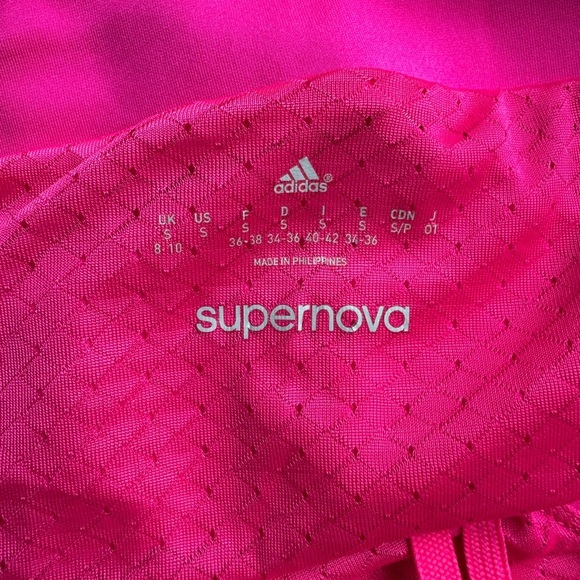 Adidas Women's Hot Pink Athletic Shorts - Picture 5 of 6
